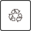 與發泡PS相比，燃燒時無毒氣放出